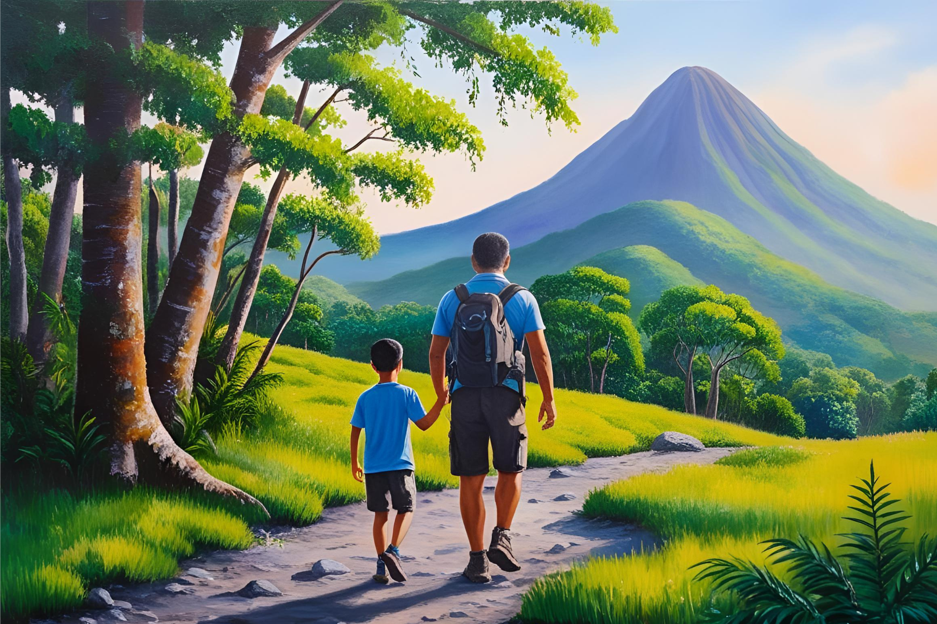 Father Son Tree and Makiling